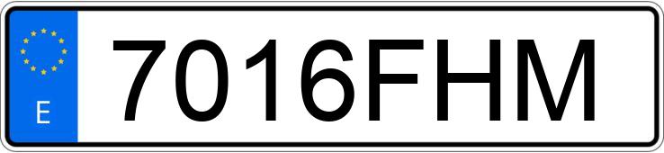 Numer rejestracyjny 7016FHM posiada RENAULT KANGOO Numer rejestracyjny 7016FHM posiada RENAULT KANGOO