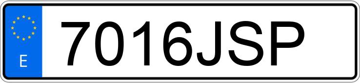 Numer rejestracyjny 7016JSP posiada MINI MINI