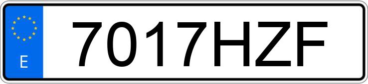 Numer rejestracyjny 7017HZF posiada PEUGEOT 308 Numer rejestracyjny 7017HZF posiada PEUGEOT 308