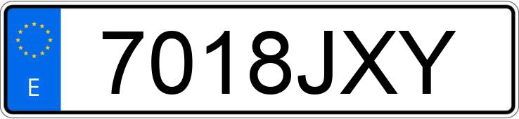 Numer rejestracyjny 7018JXY posiada SEAT LEON X-PERIENCE