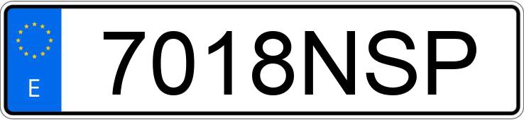 The registration number 7018NSP has OMODA 5