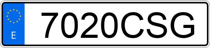 Numer rejestracyjny 7020CSG posiada VOLKSWAGEN GOLF Numer rejestracyjny 7020CSG posiada VOLKSWAGEN GOLF