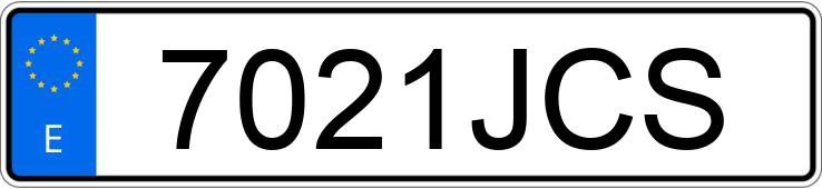 Numer rejestracyjny 7021JCS posiada CITROEN JUMPER