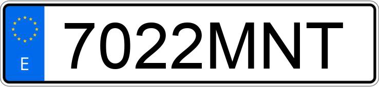 Numer rejestracyjny 7022MNT posiada RENAULT TRAFIC Numer rejestracyjny 7022MNT posiada RENAULT TRAFIC