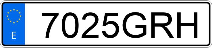 Numer rejestracyjny 7025GRH posiada NISSAN QASHQAI Numer rejestracyjny 7025GRH posiada NISSAN QASHQAI