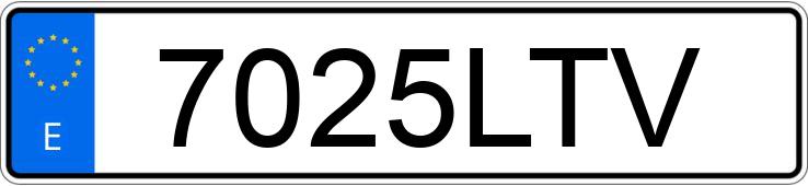 Numer rejestracyjny 7025LTV posiada JEEP RENEGADE