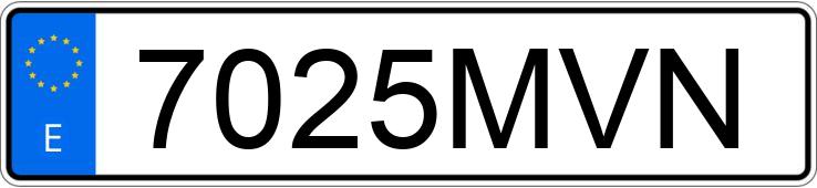 Numer rejestracyjny 7025MVN posiada AUDI A1 SPORTBACK Numer rejestracyjny 7025MVN posiada AUDI A1 SPORTBACK