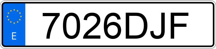 Numer rejestracyjny 7026DJF posiada PEUGEOT 407 Numer rejestracyjny 7026DJF posiada PEUGEOT 407