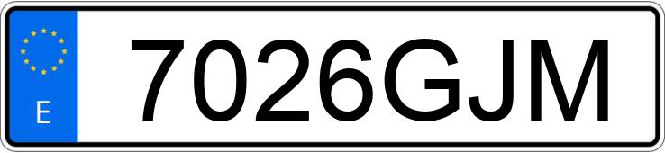 Numer rejestracyjny 7026GJM posiada HYUNDAI GRANDEUR Numer rejestracyjny 7026GJM posiada HYUNDAI GRANDEUR