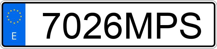 Numer rejestracyjny 7026MPS posiada PEUGEOT 208 Numer rejestracyjny 7026MPS posiada PEUGEOT 208