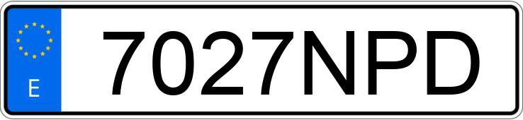 Numer rejestracyjny 7027NPD posiada BYD SEAL U