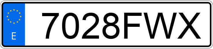 Numer rejestracyjny 7028FWX posiada HONDA CR-V