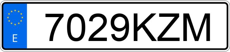 Numer rejestracyjny 7029KZM posiada IVECO DAILY Numer rejestracyjny 7029KZM posiada IVECO DAILY