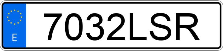 Numer rejestracyjny 7032LSR posiada CUPRA FORMENTOR