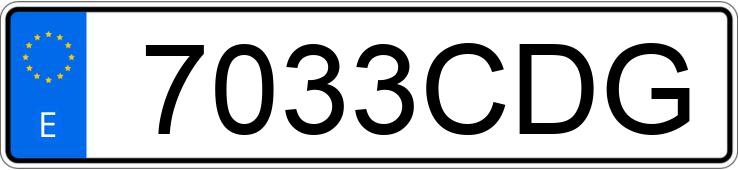 Numer rejestracyjny 7033CDG posiada VOLKSWAGEN PASSAT Numer rejestracyjny 7033CDG posiada VOLKSWAGEN PASSAT