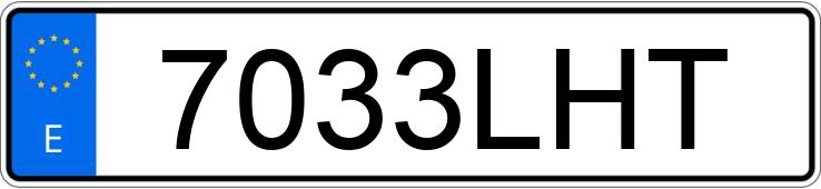 Numer rejestracyjny 7033LHT posiada PEUGEOT 508