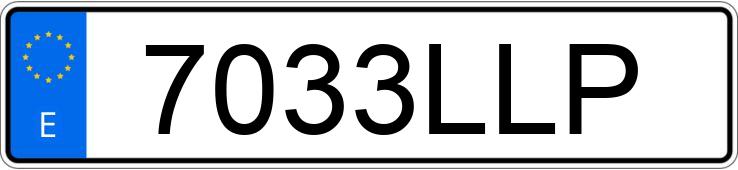 Numer rejestracyjny 7033LLP posiada AUDI A6 Numer rejestracyjny 7033LLP posiada AUDI A6