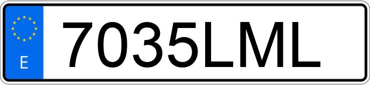 Numer rejestracyjny 7035LML posiada TOYOTA PROACE Numer rejestracyjny 7035LML posiada TOYOTA PROACE