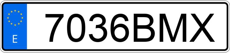 Numer rejestracyjny 7036BMX posiada SEAT LEON Numer rejestracyjny 7036BMX posiada SEAT LEON