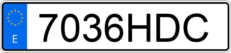 Numer rejestracyjny 7036HDC posiada KIA CEED Numer rejestracyjny 7036HDC posiada KIA CEED