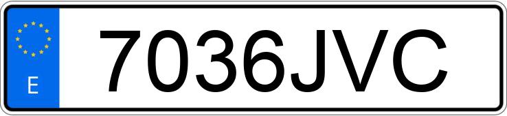 Numer rejestracyjny 7036JVC posiada KIA SPORTAGE Numer rejestracyjny 7036JVC posiada KIA SPORTAGE