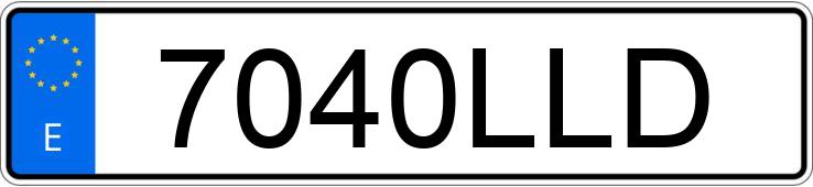 Numer rejestracyjny 7040LLD posiada LAND ROVER DISCOVERY SPORT Numer rejestracyjny 7040LLD posiada LAND ROVER DISCOVERY SPORT