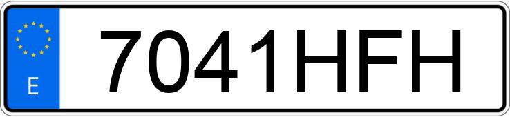 Numer rejestracyjny 7041HFH posiada FORD FOCUS Numer rejestracyjny 7041HFH posiada FORD FOCUS