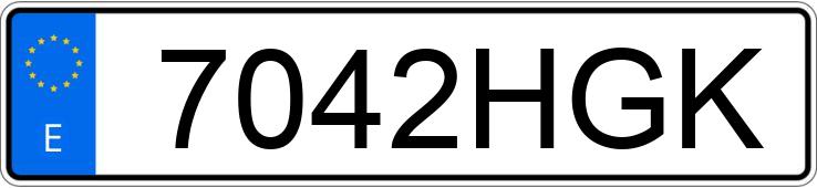 Numer rejestracyjny 7042HGK posiada MERCEDES C (203) Numer rejestracyjny 7042HGK posiada MERCEDES C (203)