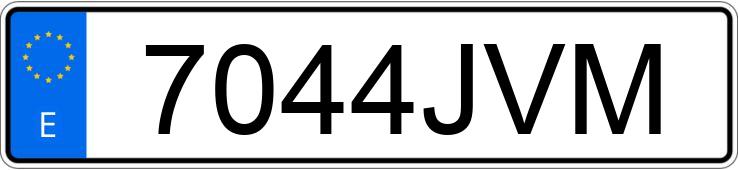Numer rejestracyjny 7044JVM posiada RENAULT TRAFIC Numer rejestracyjny 7044JVM posiada RENAULT TRAFIC