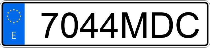 Numer rejestracyjny 7044MDC posiada RENAULT TRAFIC Numer rejestracyjny 7044MDC posiada RENAULT TRAFIC