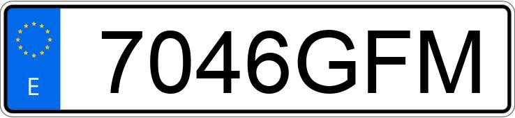 Numer rejestracyjny 7046GFM posiada PEUGEOT 407 Numer rejestracyjny 7046GFM posiada PEUGEOT 407