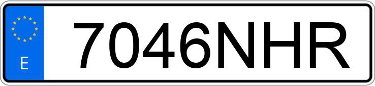 Numer rejestracyjny 7046NHR posiada CUPRA TERRAMAR Numer rejestracyjny 7046NHR posiada CUPRA TERRAMAR