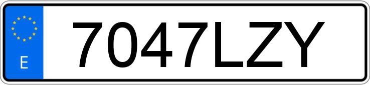 Numer rejestracyjny 7047LZY posiada HYUNDAI I30 Numer rejestracyjny 7047LZY posiada HYUNDAI I30