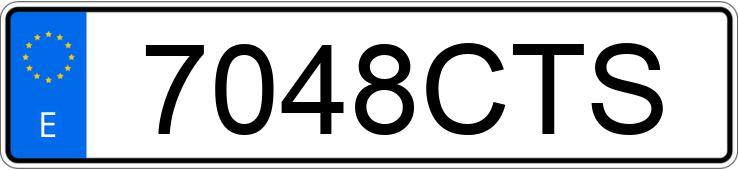Numer rejestracyjny 7048CTS posiada LAND ROVER FREELANDER
