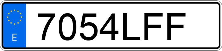 Numer rejestracyjny 7054LFF posiada PEUGEOT 2008