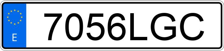 Numer rejestracyjny 7056LGC posiada MERCEDES GLE (166-292)