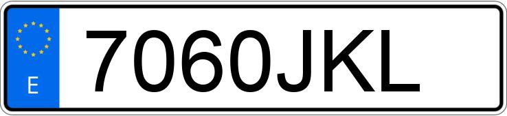 Numer rejestracyjny 7060JKL posiada VOLKSWAGEN CADDY MAXI Numer rejestracyjny 7060JKL posiada VOLKSWAGEN CADDY MAXI