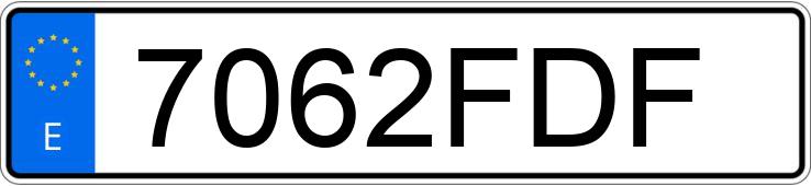 Numer rejestracyjny 7062FDF posiada MAZDA MAZDA5