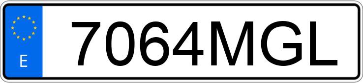 Numer rejestracyjny 7064MGL posiada PORSCHE CAYENNE COUPE