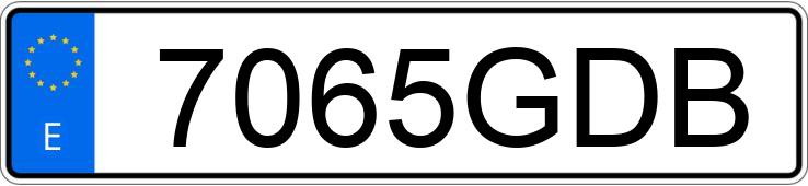 Numer rejestracyjny 7065GDB posiada RENAULT MEGANE SEDAN EMOTION 1.5DCI 85