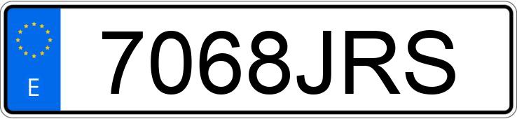 Numer rejestracyjny 7068JRS posiada BMW X1 Numer rejestracyjny 7068JRS posiada BMW X1