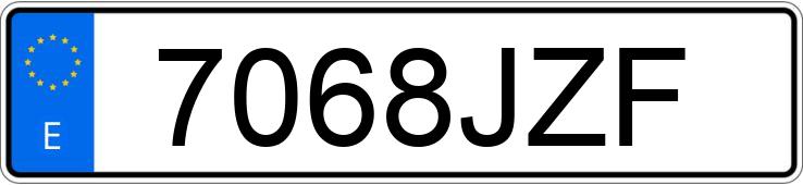 Numer rejestracyjny 7068JZF posiada MERCEDES CLA (117) Numer rejestracyjny 7068JZF posiada MERCEDES CLA (117)