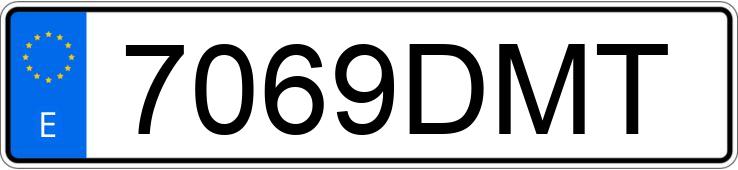 Numer rejestracyjny 7069DMT posiada RENAULT SCENIC Numer rejestracyjny 7069DMT posiada RENAULT SCENIC