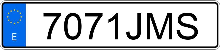 Numer rejestracyjny 7071JMS posiada VOLKSWAGEN CADDY Numer rejestracyjny 7071JMS posiada VOLKSWAGEN CADDY