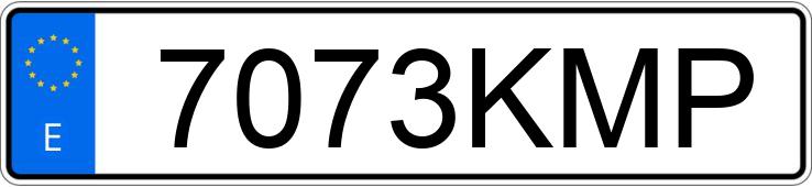 Numer rejestracyjny 7073KMP posiada HONDA SH 125I Numer rejestracyjny 7073KMP posiada HONDA SH 125I