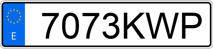 Numer rejestracyjny 7073KWP posiada RENAULT MEGANE Numer rejestracyjny 7073KWP posiada RENAULT MEGANE