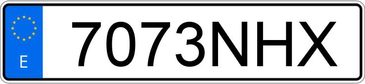 Numer rejestracyjny 7073NHX posiada BMW X1 Numer rejestracyjny 7073NHX posiada BMW X1