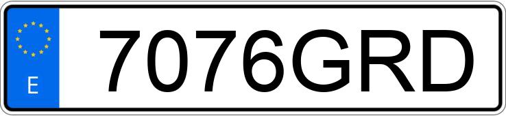 Numer rejestracyjny 7076GRD posiada BMW SERIE 5 Numer rejestracyjny 7076GRD posiada BMW SERIE 5