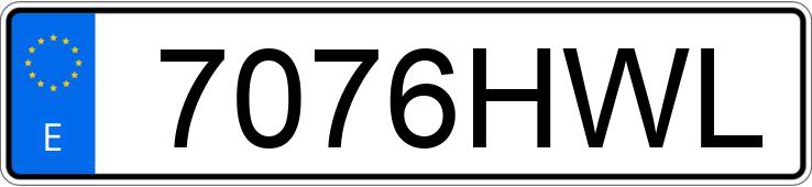 Numer rejestracyjny 7076HWL posiada RENAULT CLIO Numer rejestracyjny 7076HWL posiada RENAULT CLIO