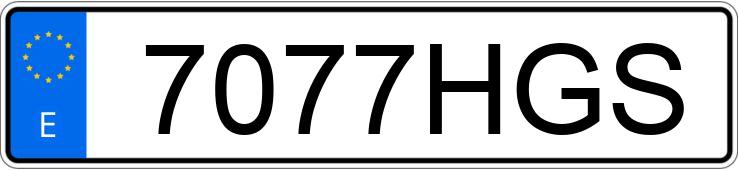 Numer rejestracyjny 7077HGS posiada FIAT PUNTO Numer rejestracyjny 7077HGS posiada FIAT PUNTO